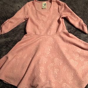 Girls Lily Rose light pink swing dress 6X